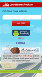 Mobile Screenshot of pnrstatuscheck.in